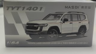 Masdi 1/64 Toyota Land Cruiser LC300 GR-5 Licensed #diecast #unboxing #toys #toyota #landcruiser