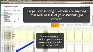 Flubaroo - A Self Grading Tool for Google Forms