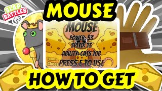 How to actually get the (mouse glove) + showcasing in slap battles 👏