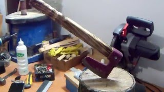 Axe Handle Making-Balta Sapı Yapımı