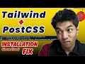 ⚡️ Tailwind CSS + PostCSS Installation ( issue Fixed) 💯 | Complete Step-By-Step Guide | 2025