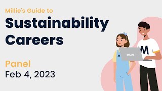 Millie's Guide to Sustainability Careers