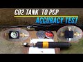 CO2 TANK TO PCP WITH GAUGE AND ACCURACY TEST