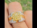 Batu Permata Natural Yellow Sapphire Yakut Stempel 1.00 Ct CGL Memo