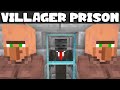 Escaping a Villager Prison in Minecraft