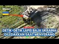 Detik-detik Ranpur Bradley Ukraina Berkobar Kena Pukulan Drone Peledak Rusia