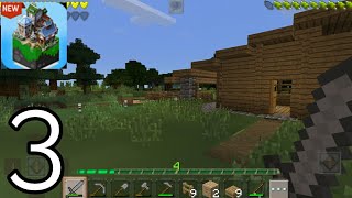 MasterCraft New Crafting and Building Game 2020 - Survival House - Gameplay Part 3 (Android iOS)