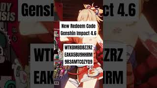 Genshin Impact Version 4.6 Redeem Codes!!! #genshinimpact