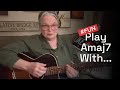 Lesson play Amaj7 Guitar Chord ** Fun Progression ** Finger-Style Acoustic  (Gibson L1)