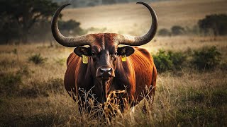 Ankole Watusi - One of the oldest cattle breeds in the world!  #bull #farm #farming