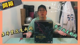 【開箱】遊戲王是童年回憶啊~真紅眼黑龍!! 我應該是個好哥哥吧…