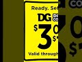 SECRET $3 Off $15 for EVERYONE (Dollar General)