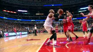 Taj Gibson Dunks on Omer Asik!