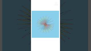 Rainbow using Turtle | python | coding |. #turtle #python #pythonprogramming #ytshorts
