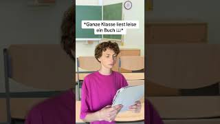 Ganze Klasse ließt leise ein Buch #foryou #goviral #viral #youtubeshorts #holidayswithshorts