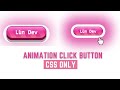 Button Effect on Click in HTML CSS | CSS Tutorial