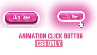 Button Effect on Click in HTML CSS | CSS Tutorial