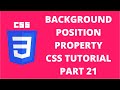 Background Position Property CSS | CSS Tutorial Part 21