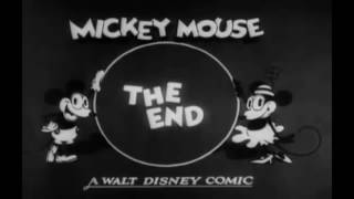 Mickey mouse - plane crazy The End Closing