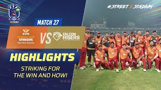 ISPL Season 2: Bangalore Strikers continue their winning momentum! #Street2Stadium