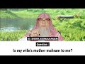 Is my wife's mother mahram to me? | Sheikh Assim Al Hakeem