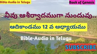 ఆదికాండము 12 వ అధ్యాయము # book of Genesis # Bible-Audio in telugu# Bible study # old testament