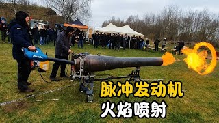 脉冲喷气发动机是什么？爆震声一响，喷射出高速火焰