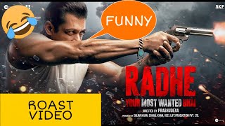 Radhe salman khan | radhe trailer | Radhe Roast | Radhe your most wanted bhai | Roast| Aditya Pandat