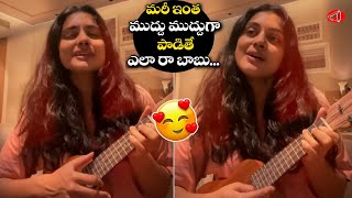 Excellent Voice : Nivetha Thomas Singing SUPERB Kabhi Kabhi Aditi Zindagi Song | Gossip Adda