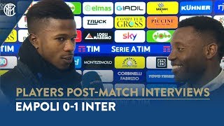 EMPOLI 0-1 INTER | KEITA BALDE INTERVIEW: "We are aiming high because we are Inter"