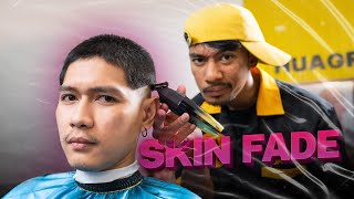 ตัดผมทรงนี้เสน่ห์เหลือล้น เท่มัดใจสาว ! | SKIN FADE [ กรวยแบ่งทริค EP.93 ]