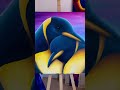 cute penguin painting full video available on my channel ✨ art animalart colorfulart