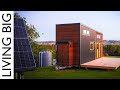 Amazing Off-Grid TINY HOUSE Built While At University