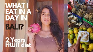 What I Eat In A Day In Bali - Vegan/ Raw Vegan/ Fruit Diet