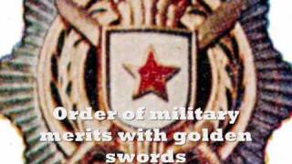 Ratko Mladic -Orders and medals of Socialist Yugoslavia