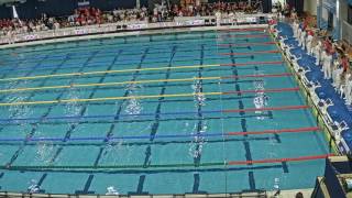 Tom Donker 100 Back Heats Finish Lane 2 EJSC2016