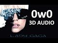 LADY GAGA (3D AUDIO) - LOVE GAME