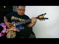 Dean guitar Dimebag o flame Pantera Walk cover by Lilo adja. #walk #deanguitar #pantera