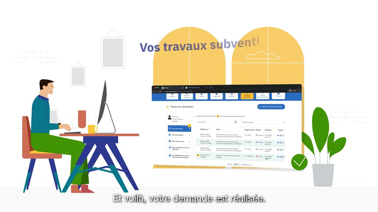 Faire Une Demande De Prime énergie Sur IRISbox - YouTube