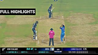 India Vs New Zealand 2nd T20 Full Match Highlights, Ind Vs Nz 2nd T20 Full Match Highlights,Arshdeep