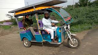 Sikandar Patel Solar E-Rickshaw 150 KM