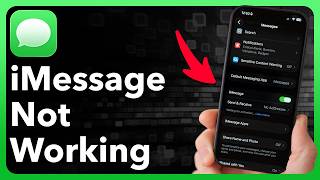 How To Fix iMessage Not Working On iPhone