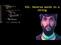 151. Reverse words in a string | Leetcode