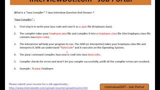 What is Java Compiler Java Code ByteCode