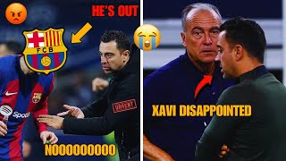 🚨BREAKING❗ HARD BLOW TO XAVI😭 BARCELONA STAR OUT🤬 MADNESS IN DRESSING ROOM🔥 BARCELONA NEWS TODAY!