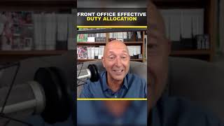 Dental front office - Effective duty allocation
