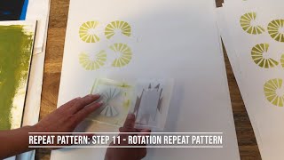 Repeat Pattern: Step 11 - Rotation Repeat Pattern
