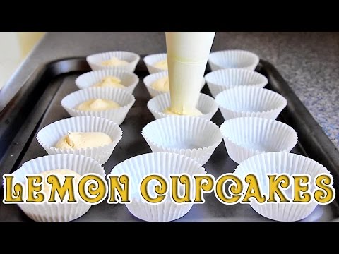 How to make Super Easy Lemon Cupcakes | HappyFoods How to make Super Easy Lemon Cupcakes | HappyFoods