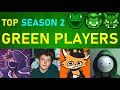 TOP 10 MCC GRREN PLAYERS OF SEASON 2