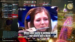 When your party is getting killed but you're just a bard